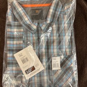 5.11 concealed carry XXL long sleeve shirt.